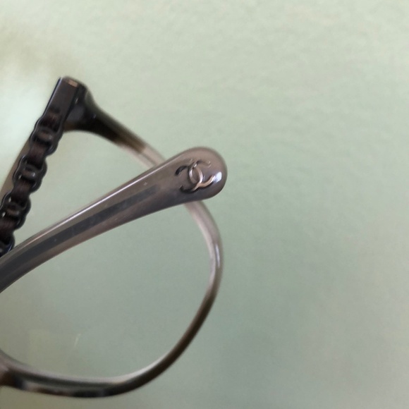 Chanel Pantos Prescription Eyeglasses Made In Italy 3408-Q with Case - Picture 8 of 11